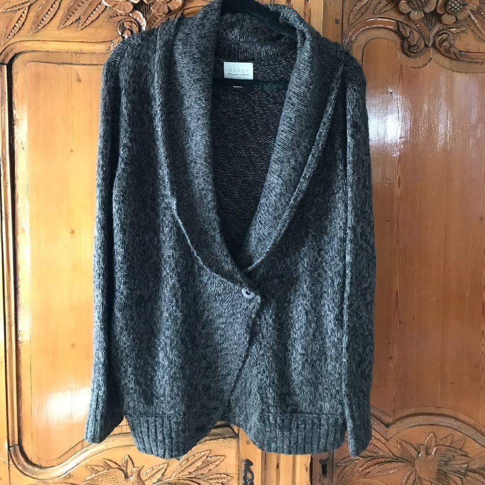 Hinge Heathered Gray Sweater